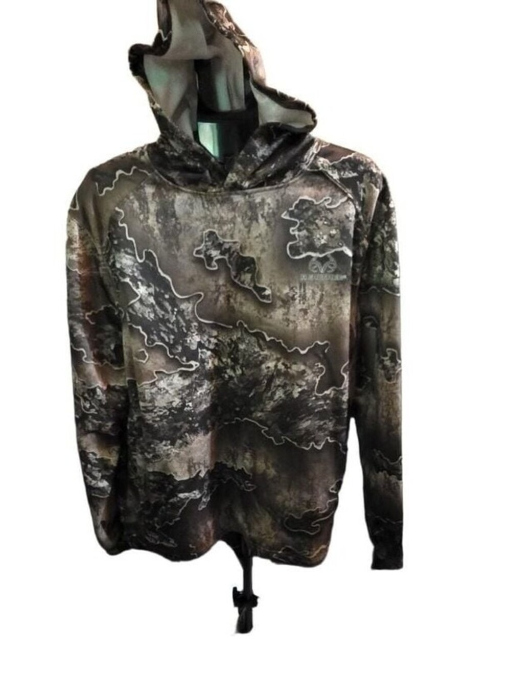 Realtree Excape Camouflage Hunting Performance Hoodie Sweatshirt